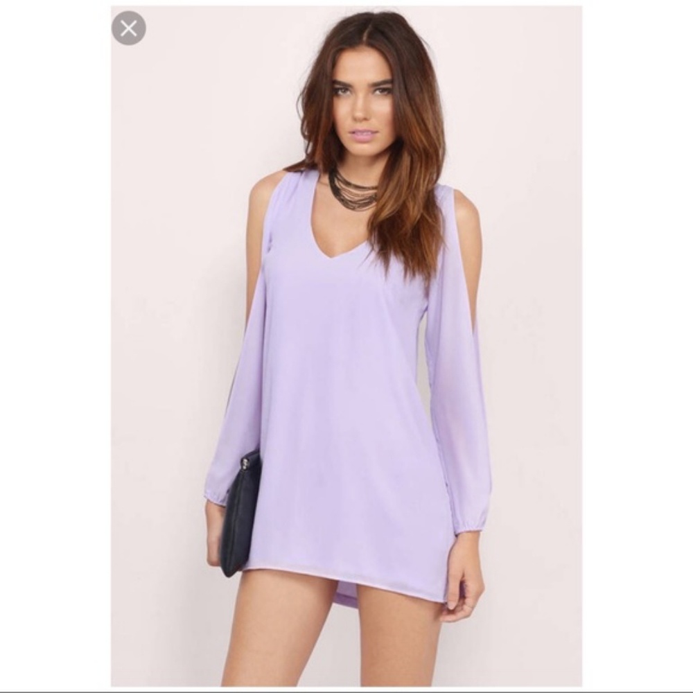 (3 For $15) Lavender open sleeve Tobi dress